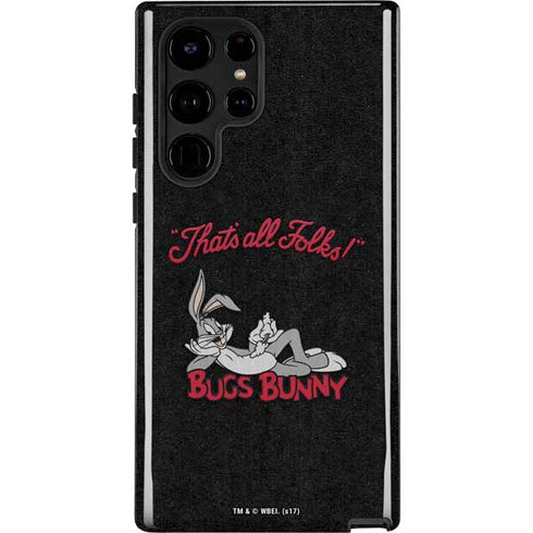 Looney Tunes Bugs Bunny Thats All Folks Galaxy S25 Ultra Impact Case