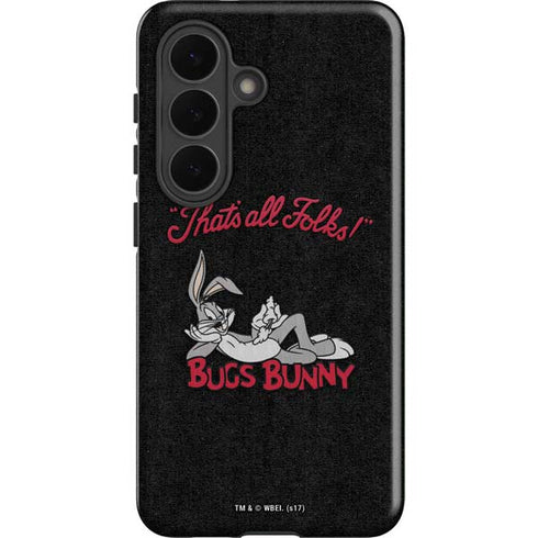 Looney Tunes Bugs Bunny Thats All Folks Galaxy S26 Plus Impact Case