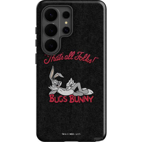 Looney Tunes Bugs Bunny Thats All Folks Galaxy S26 Ultra Impact Case