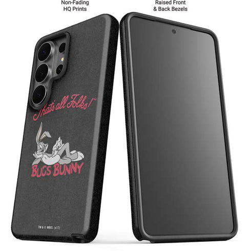 Looney Tunes Bugs Bunny Thats All Folks Galaxy S26 Ultra Impact Case
