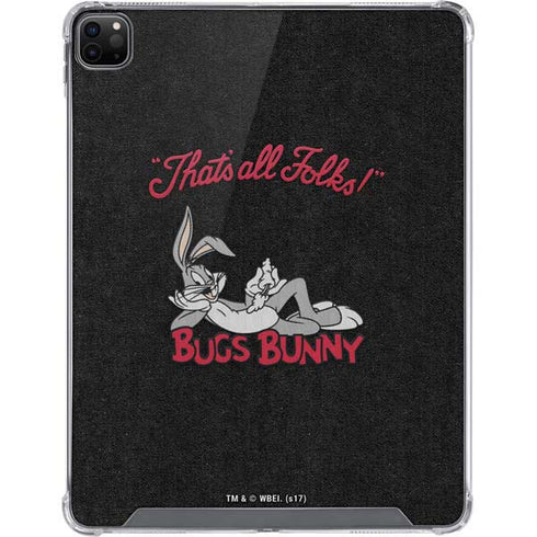 Looney Tunes Bugs Bunny Thats All Folks iPad Cases