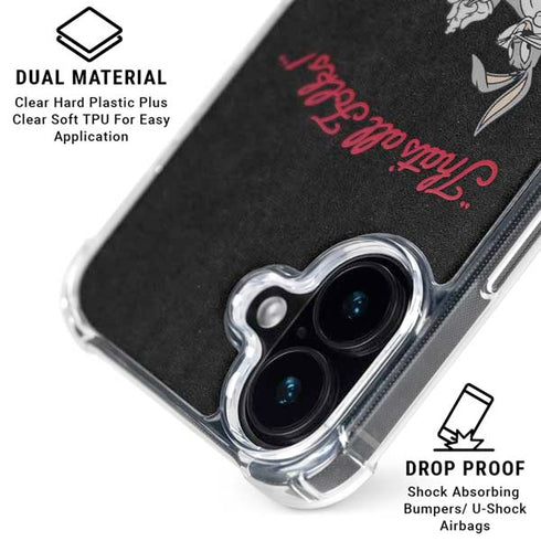 Looney Tunes Bugs Bunny Thats All Folks iPhone 16 MagSafe Case