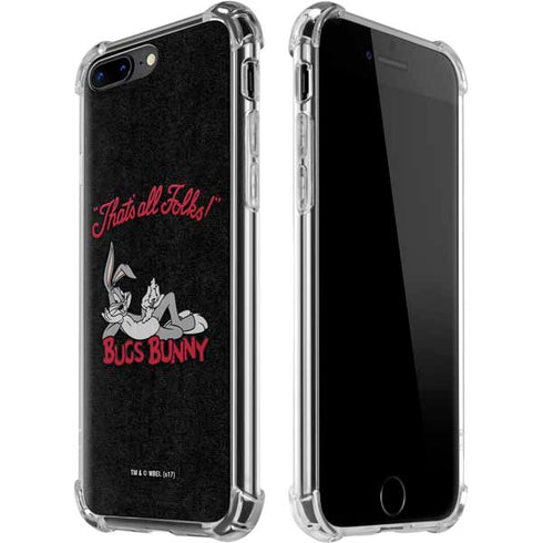 Looney Tunes Bugs Bunny Thats All Folks iPhone Cases