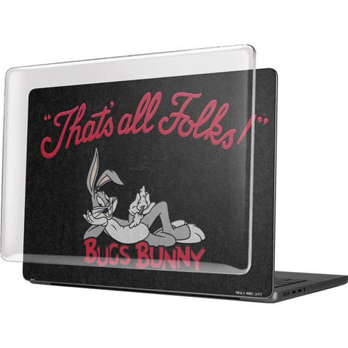 Looney Tunes Bugs Bunny Thats All Folks MacBook Pro 14in (2021-24) Case plus Skin