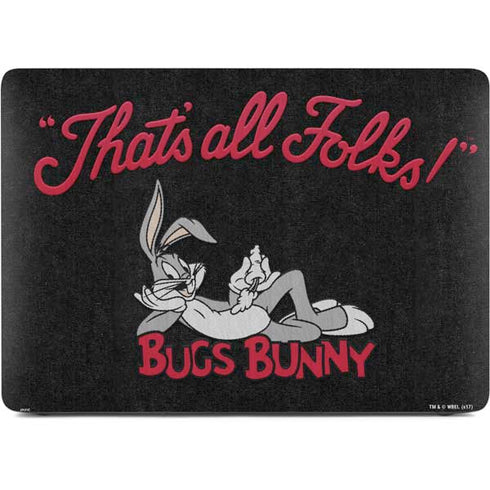 Looney Tunes Bugs Bunny Thats All Folks Apple MacBook Pro 16-inch Skin