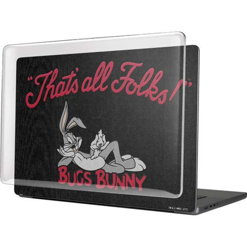Looney Tunes Bugs Bunny Thats All Folks MacBook Cases