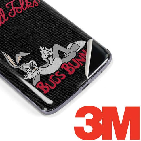 Looney Tunes Bugs Bunny Thats All Folks Moto E5 Plus Skin