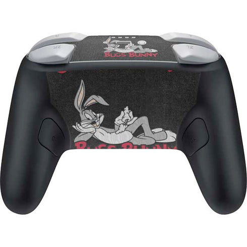 Looney Tunes Bugs Bunny Thats All Folks Nintendo Switch 2 (2025) Pro Controller Skin