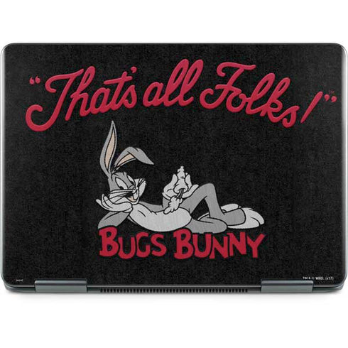 Looney Tunes Bugs Bunny Thats All Folks Notebook 9 Pro 13in (2017) Skin