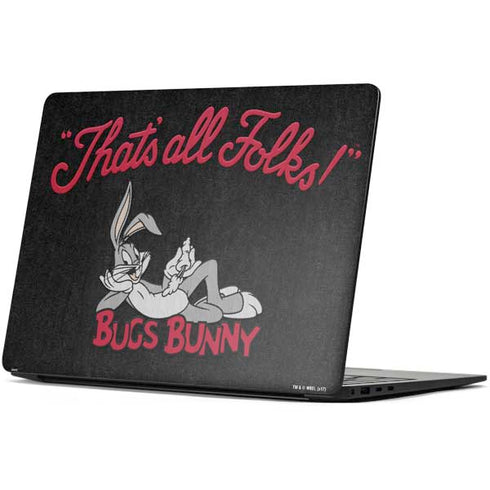 Looney Tunes Bugs Bunny Thats All Folks Surface Laptop 7 13.8in Skin