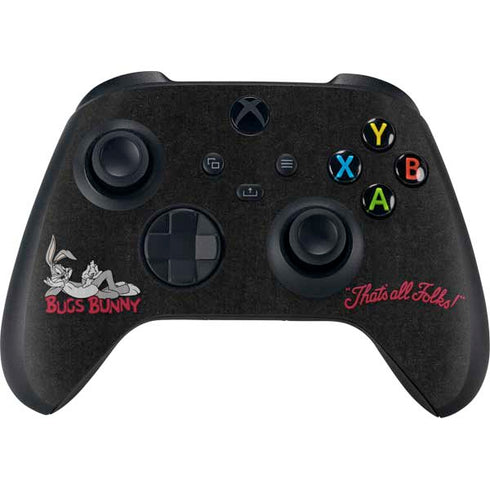 Looney Tunes Bugs Bunny Thats All Folks XBox Series X Digital Edition Bundle Skin
