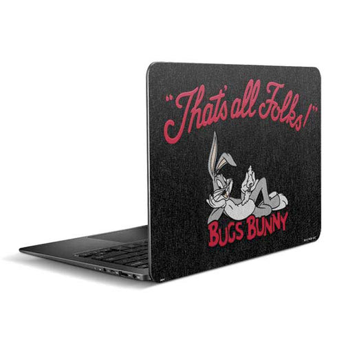 Looney Tunes Bugs Bunny Thats All Folks Zenbook UX305FA 13.3in Skin