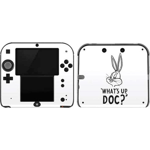 Looney Tunes Bugs Bunny Whats Up Doc Nintendo 2DS Skin