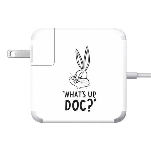 Looney Tunes Bugs Bunny Whats Up Doc 85W Power Adapter (15 and 17 inch MacBook Pro Charger) Skin