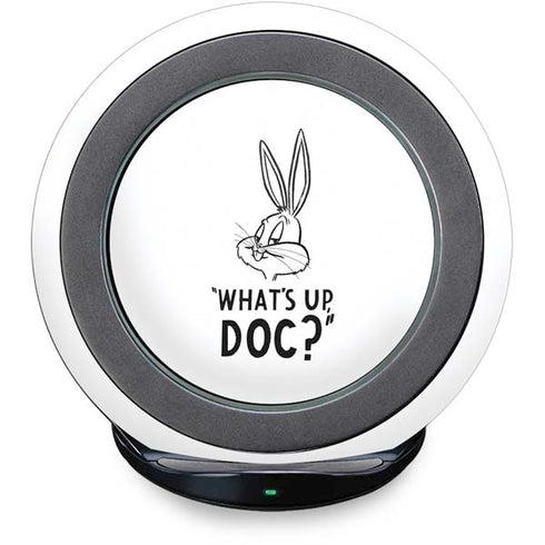 Looney Tunes Bugs Bunny Whats Up Doc Fast Charge Wireless Charging Stand Skin