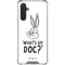 Looney Tunes Bugs Bunny Whats Up Doc Galaxy A17 Clear Case