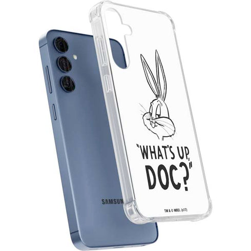 Looney Tunes Bugs Bunny Whats Up Doc Galaxy A35 5G Clear Case