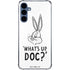 Looney Tunes Bugs Bunny Whats Up Doc Galaxy A55 5G Clear Case