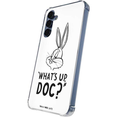 Looney Tunes Bugs Bunny Whats Up Doc Galaxy A55 5G Clear Case