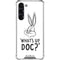 Looney Tunes Bugs Bunny Whats Up Doc Galaxy S24 FE Clear Case