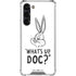 Looney Tunes Bugs Bunny Whats Up Doc Galaxy S24 FE Clear Case