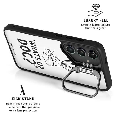 Looney Tunes Bugs Bunny Whats Up Doc Galaxy S25 Plus Kickstand Case
