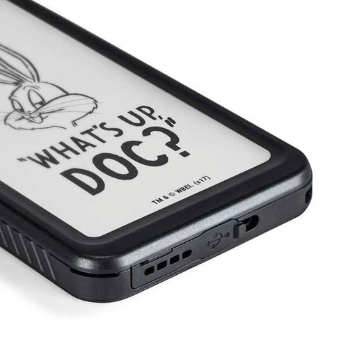 Looney Tunes Bugs Bunny Whats Up Doc Galaxy S24 Plus Waterproof Case