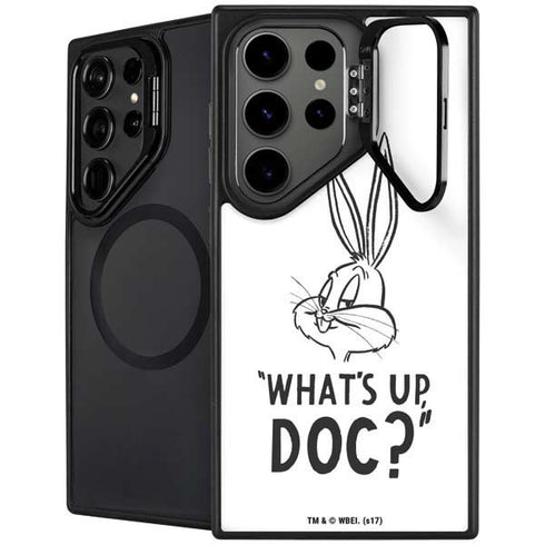 Looney Tunes Bugs Bunny Whats Up Doc Galaxy S25 Ultra Kickstand Case