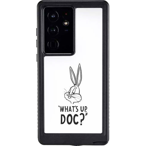 Looney Tunes Bugs Bunny Whats Up Doc Galaxy S24 Ultra Waterproof Case