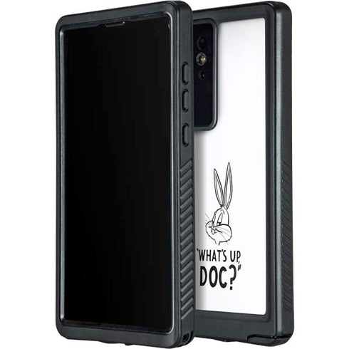 Looney Tunes Bugs Bunny Whats Up Doc Galaxy S24 Ultra Waterproof Case