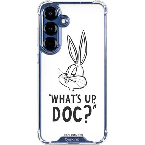 Looney Tunes Bugs Bunny Whats Up Doc Galaxy S25 Clear Case