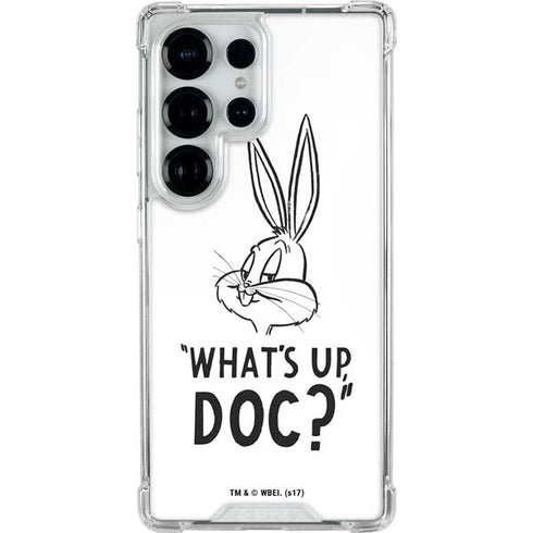Looney Tunes Bugs Bunny Whats Up Doc Galaxy S25 Ultra Clear Case