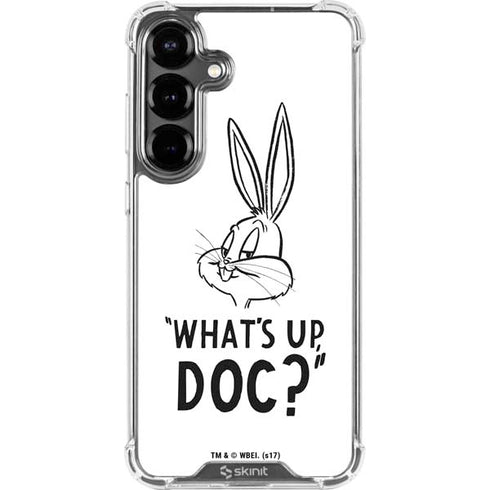 Looney Tunes Bugs Bunny Whats Up Doc Galaxy S26 Clear Case