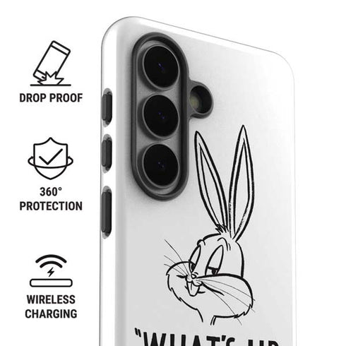 Looney Tunes Bugs Bunny Whats Up Doc Galaxy S26 Plus Impact Case