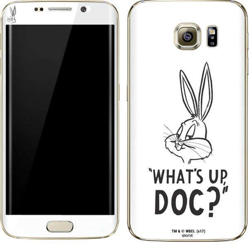 Looney Tunes Bugs Bunny Whats Up Doc Galaxy S7 Edge Skin
