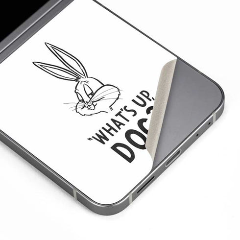Looney Tunes Bugs Bunny Whats Up Doc Galaxy Z Flip6 Skin