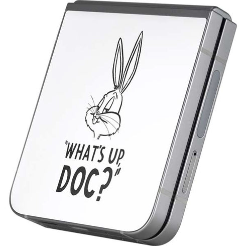 Looney Tunes Bugs Bunny Whats Up Doc Galaxy Z Flip6 Skin