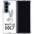 Looney Tunes Bugs Bunny Whats Up Doc Galaxy Z Fold5 5G Clear Case