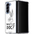 Looney Tunes Bugs Bunny Whats Up Doc Galaxy Z Fold5 5G Clear Case