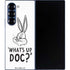 Looney Tunes Bugs Bunny Whats Up Doc Galaxy Z Fold6 Skin