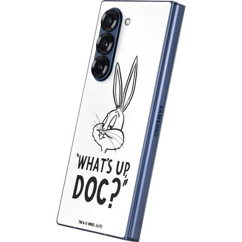 Looney Tunes Bugs Bunny Whats Up Doc Galaxy Z Fold6 Skin