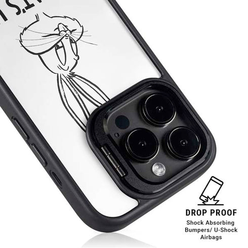 Looney Tunes Bugs Bunny Whats Up Doc iPhone 13 Pro Max Kickstand Case