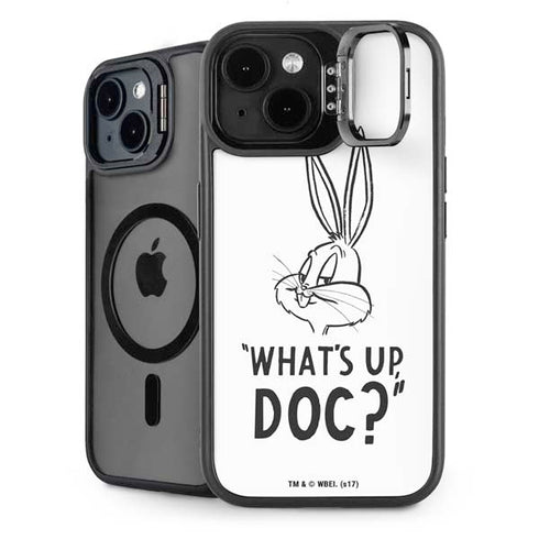 Looney Tunes Bugs Bunny Whats Up Doc iPhone 14 Plus Kickstand Case