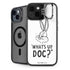 Looney Tunes Bugs Bunny Whats Up Doc iPhone 15 Kickstand Case