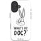 Looney Tunes Bugs Bunny Whats Up Doc iPhone 16 Magsafe Impact Case
