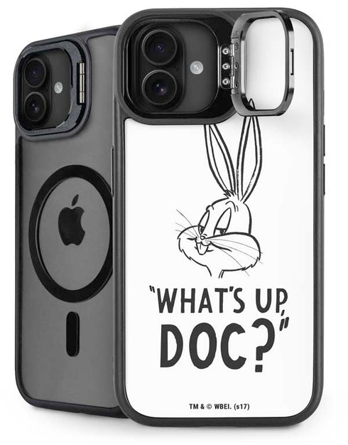 Looney Tunes Bugs Bunny Whats Up Doc iPhone 16 Plus Kickstand Case