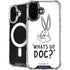 Looney Tunes Bugs Bunny Whats Up Doc iPhone 16 Plus MagSafe Case