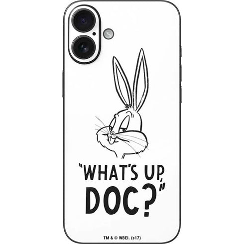 Looney Tunes Bugs Bunny Whats Up Doc iPhone 16 Plus Skin
