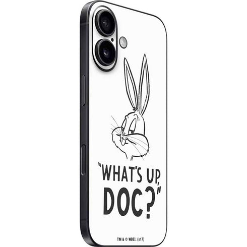 Looney Tunes Bugs Bunny Whats Up Doc iPhone 16 Plus Skin