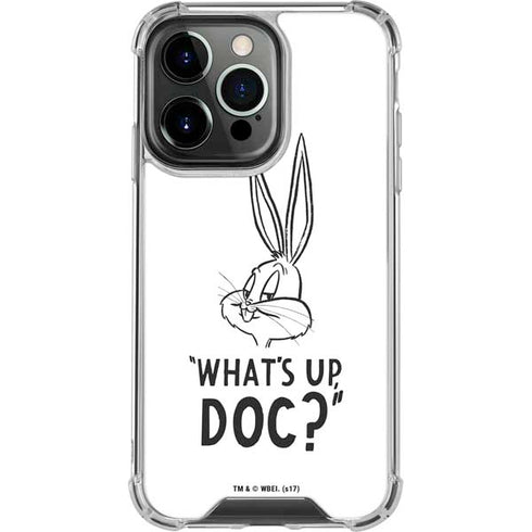 Looney Tunes Bugs Bunny Whats Up Doc iPhone 16 Pro Clear Case